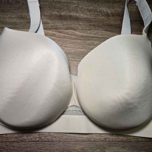 Cacique LANE BRYANT Plus Size Lightly Lined Balconette Bra Wired Nude Beige 40DD - Picture 2 of 5